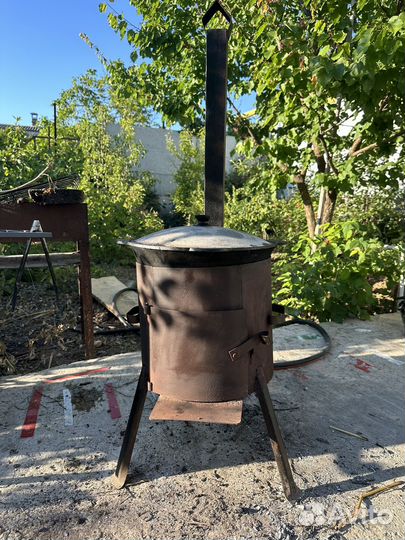 Печь для казана очаг учаг