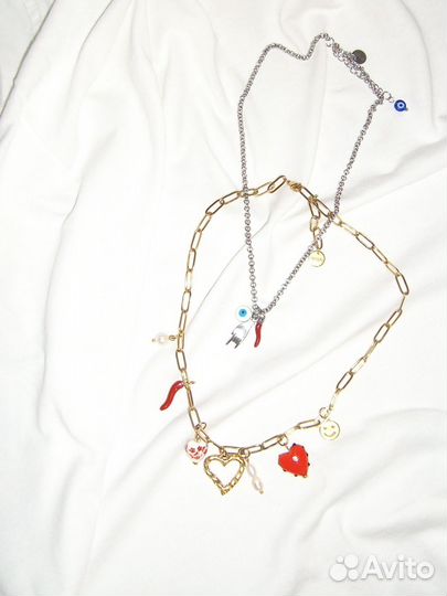 Колье с подвесками 'trio safety amulet vol. 2'