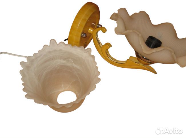 Бра два плафона б / у