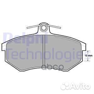 Колодки тормозные audi А80/volkswagen 8797 пер