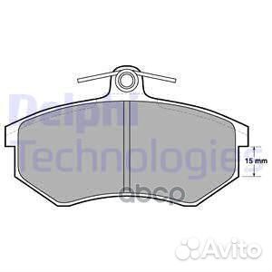 Колодки тормозные audi А80/volkswagen 8797 пер