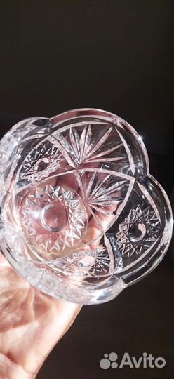 Хрустальные салатники- малышки СССР
