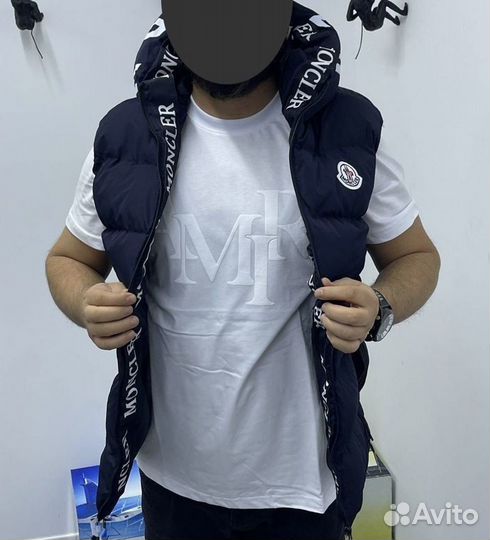 Moncler жилетка S M L XL XXL