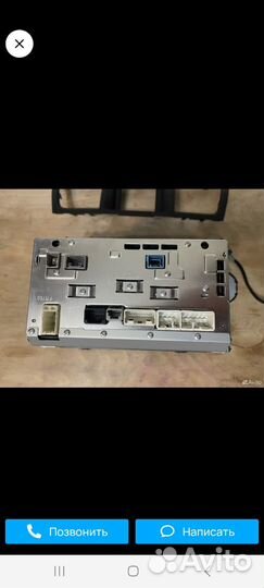 Штатная магнитола на toyota highlander 2 U40