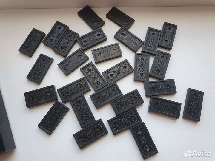 Домино карболитовое СССР