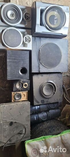 Сабвуфер и колонки