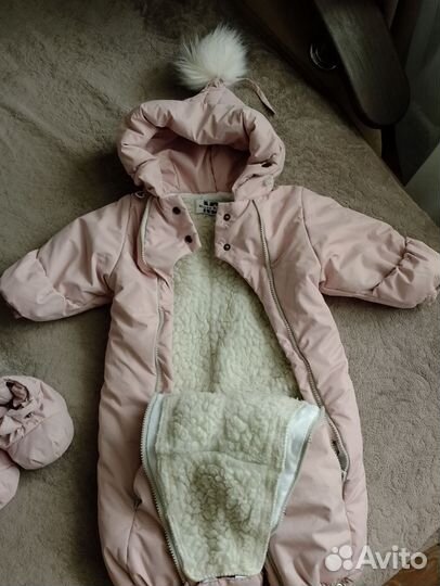 Зимний комбинезон для девочки