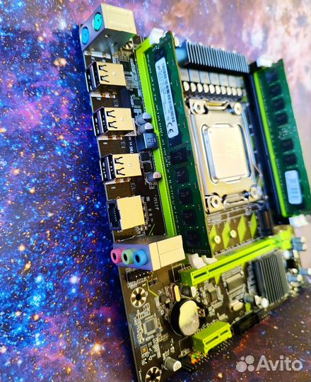 Комплект X79 2011 + 2670v2 + 16/32Gb