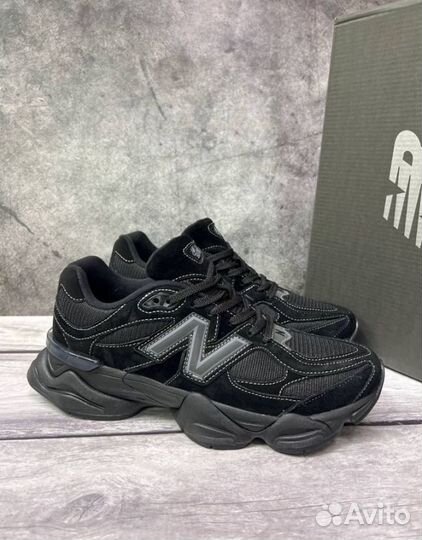 Стильные New Balance 9060 Black кроссовки