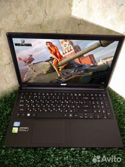 Мощный Acer 15.6 Дюйма с SSD + 8 RAM + Nvidia