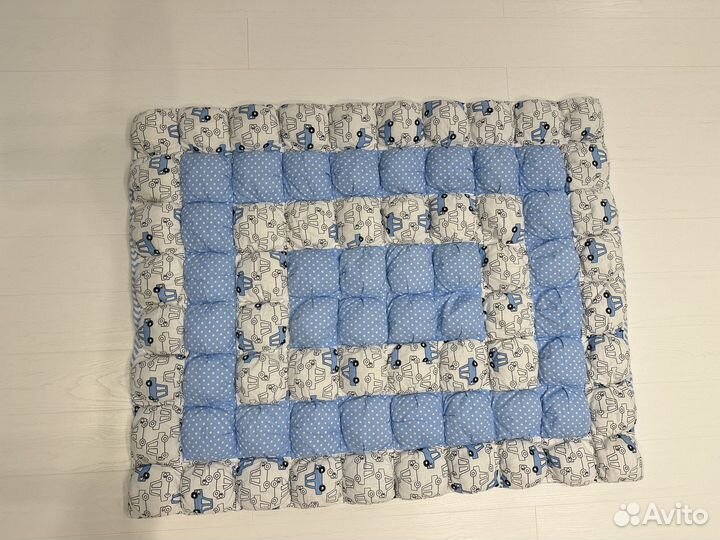 Детское лоскутное одеяло воздушное 110х85