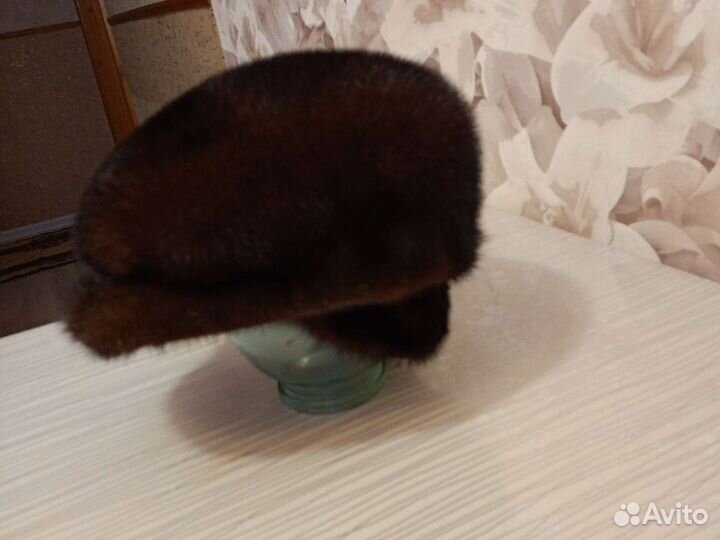 Меховая мужская кепка