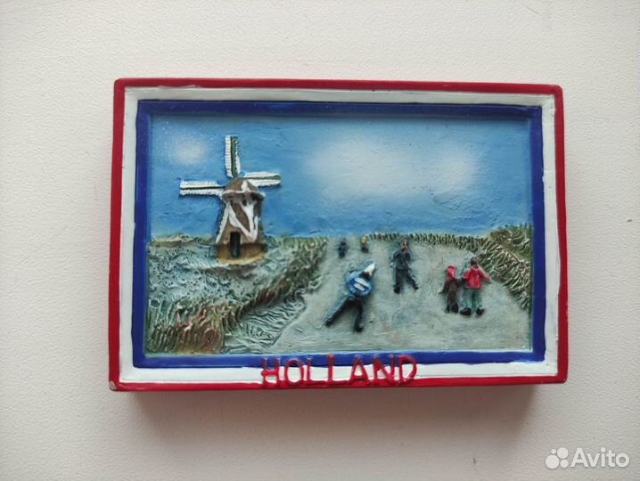 Магнит на холодильник Голландия