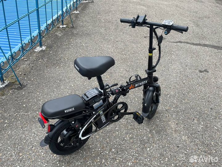 Электровелосипед Wenbox Mini, умещается в лифт