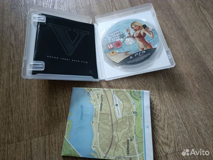 GTA 5 с картой PS3