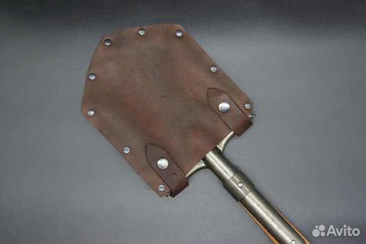 Чехол из кожи для лопаты мпл-500