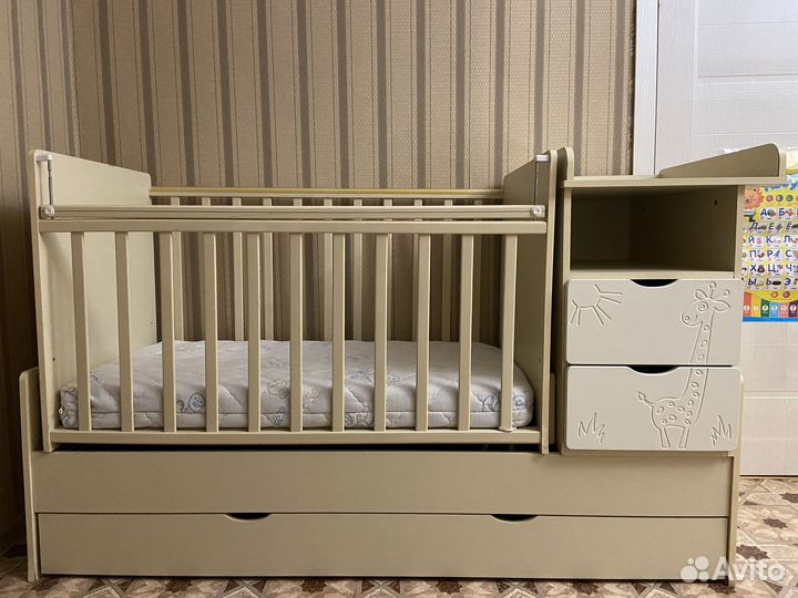 Детская кроватка-трансформер