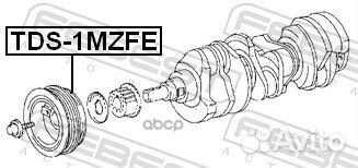 Шкив коленвала TDS-1mzfe Febest