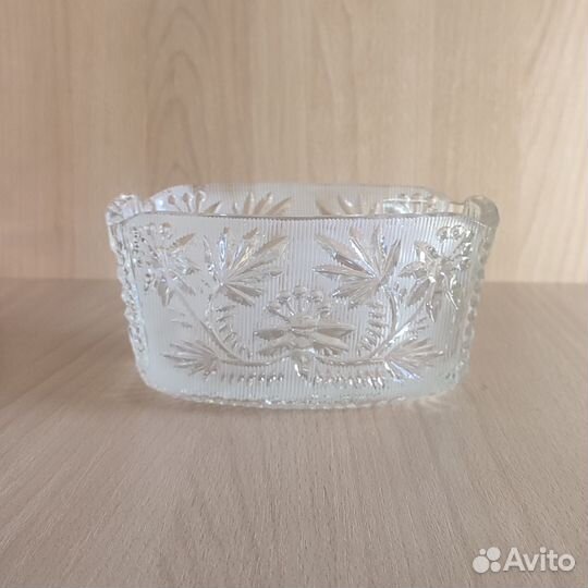 Салатник хрустальный СССР