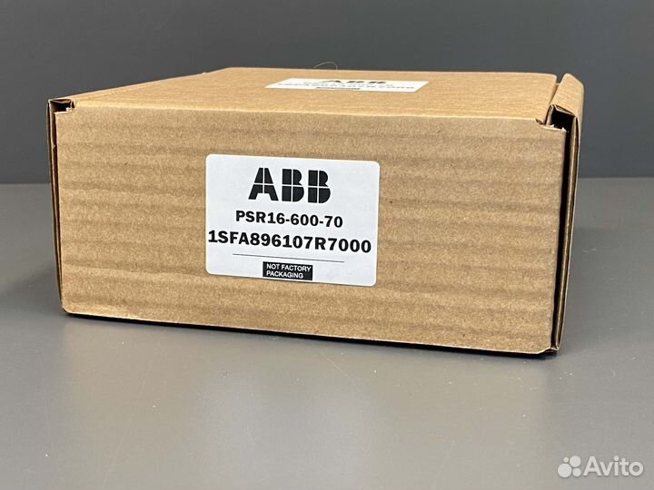 Плавный пуск 7,5kw ABB 1SFA896107R7000 новый, 1 шт