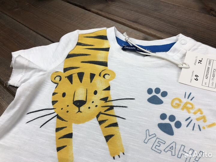 Футболка детская новая для мальчика Италия