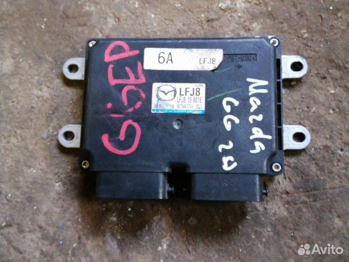 Блок управления двигателя Мазда 6 GG LF