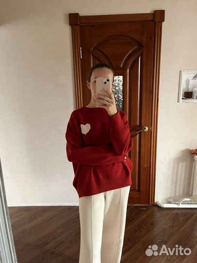 Свитер с сердцем 12 storeez
