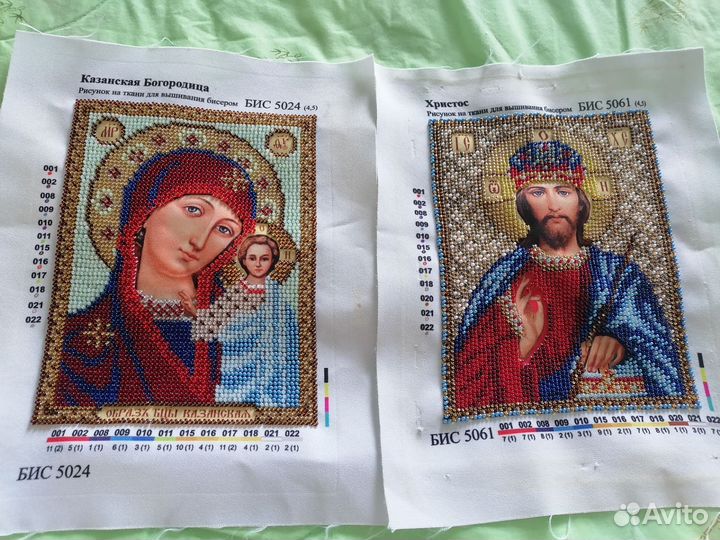Иконы вышитые бисером