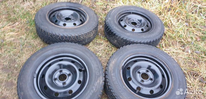 Колеса р14 зима шипы