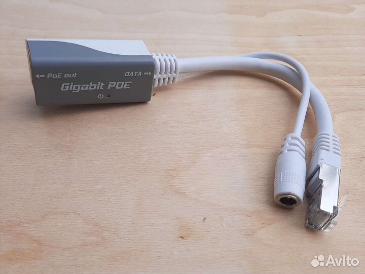 Инжектор PoE Mikrotik Gigabit POE injector