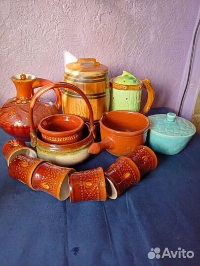 Графин Керамика Блюда Супницы Кувшины Сахарницы