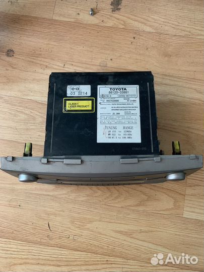 Toyota camry v40 магнитола штатная оригинал