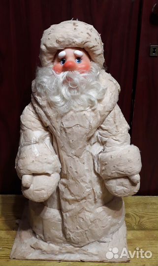 Дед Мороз,игрушки,гирлянда,звезды,маски СССР