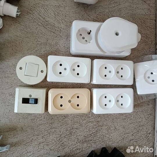 Розетки, реле, автоматы