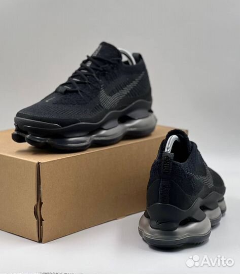 Кроссовки Nike Air Max Scorpion Flyknit черные