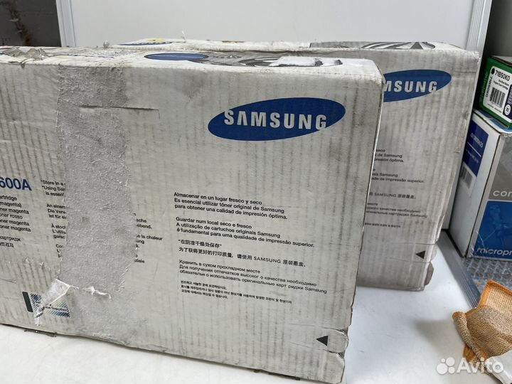 Картриджи Samsung clp 600