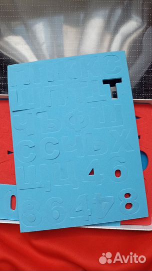 Развивающая игрушка, азбука, магнитная, мягкая, 3+