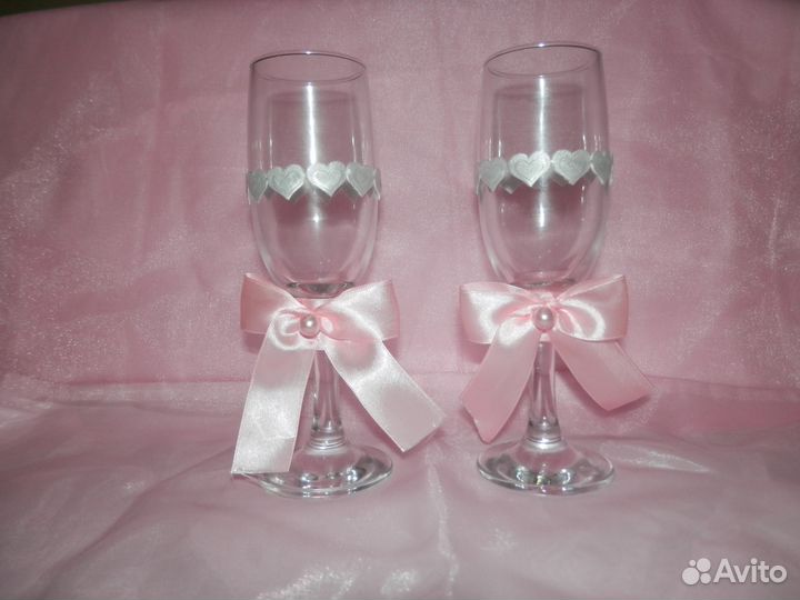 Бокалы на свадьбу