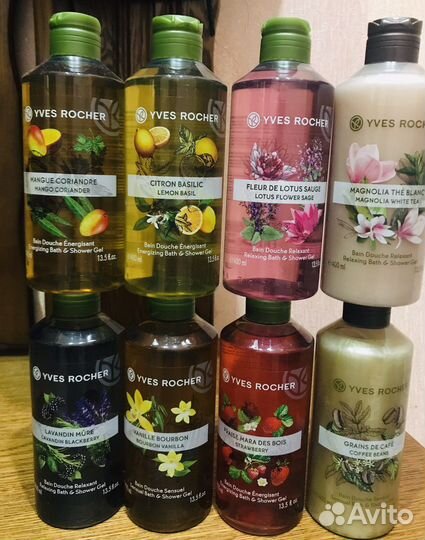 Гель для душа,молочко для тела Ив Роше