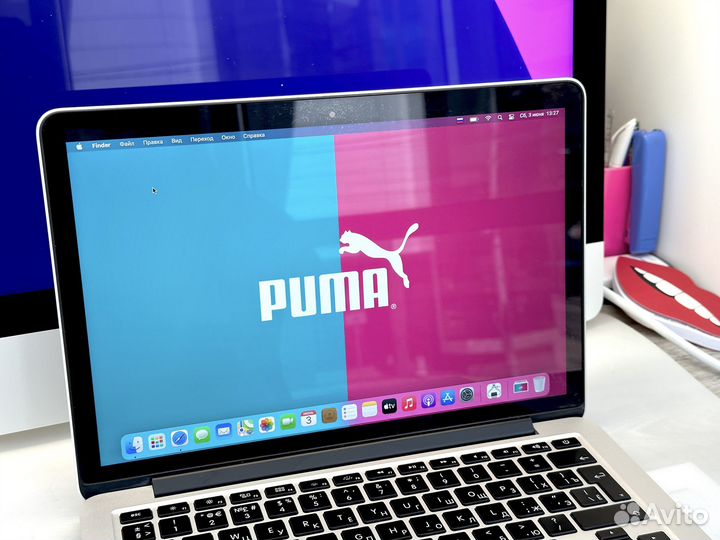 Macbook pro 13 retina 256Gb Core i5 Озу 8гб
