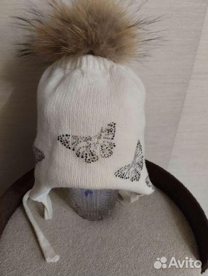Шапка зимняя для девочки