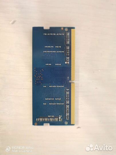 Оперативная память DDR4 2Gb 1RX16 PC4-2400T-SC0-11