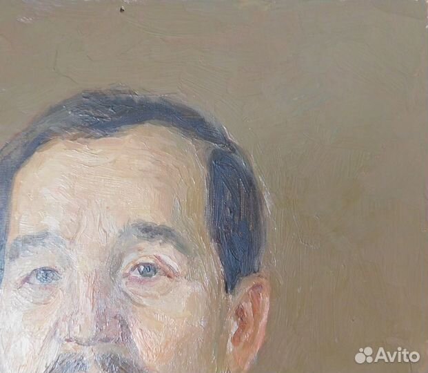 Картина масло картон СССР Юрий Белков 1956 45 х 35