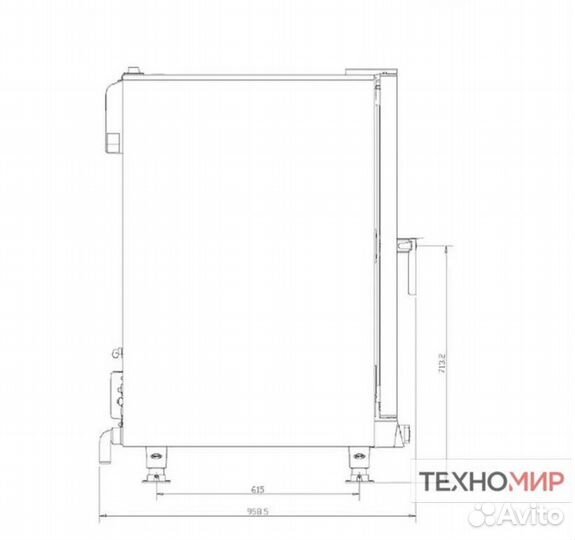 Печь Unox XB893. Новая