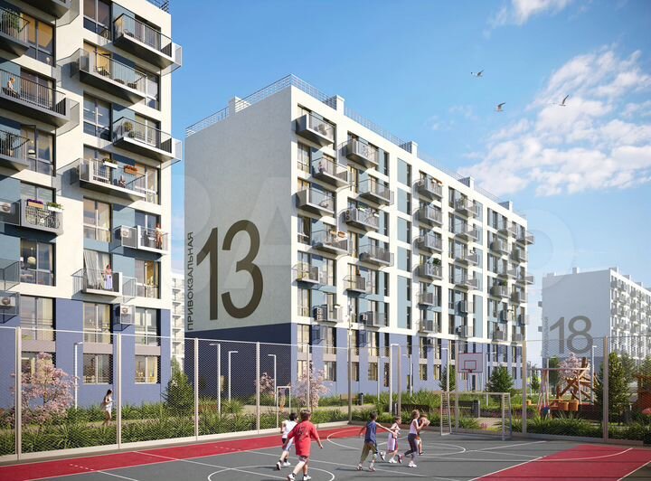2-к. квартира, 58,3 м², 7/8 эт.