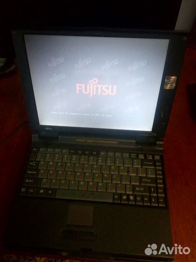 Ноутбук Fujitsu раритет винтаж для коллекции