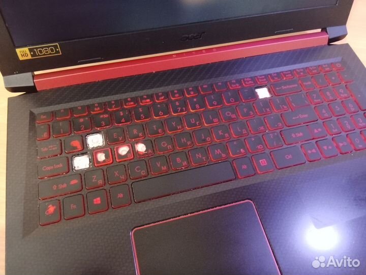 Игровой ноутбук acer nitro 5 an515 52