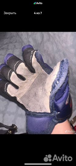 Краги хоккейные размер 8