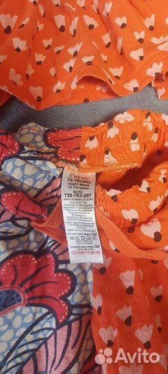 Next костюм на девочку 12-18 мес