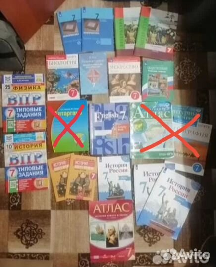 Рабочие тетради 7 класс